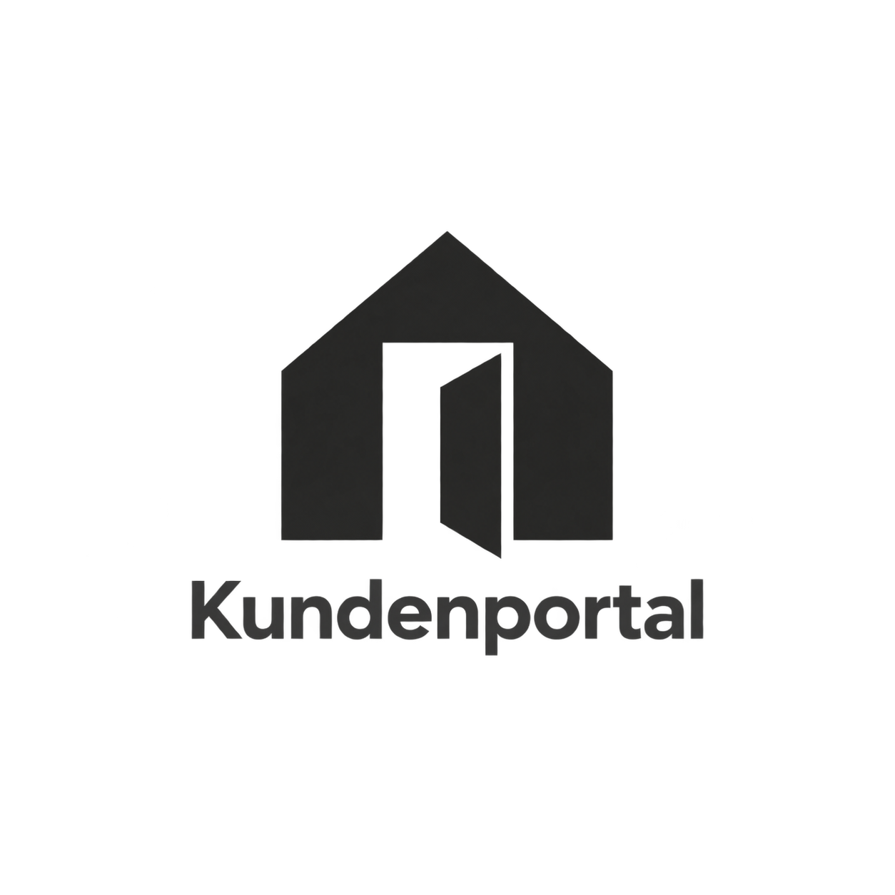 Kundenportal – Haus mit offener Tür